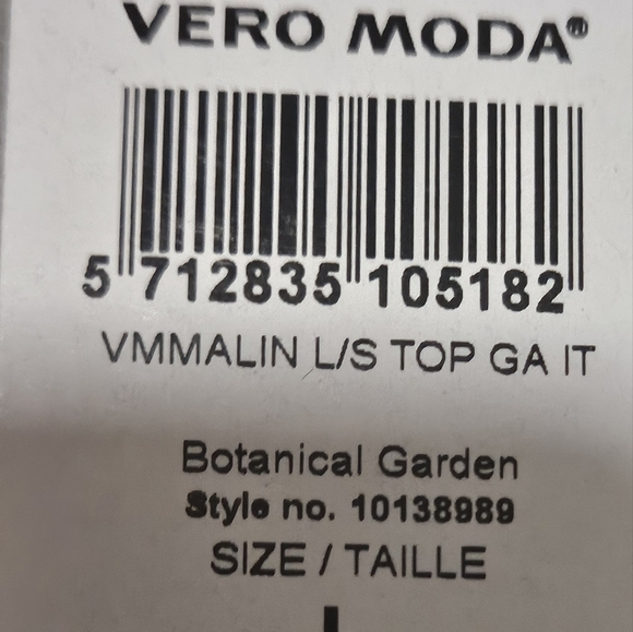 NWT Vero Moda green attitude sheer details too size large - Picture 7 of 16